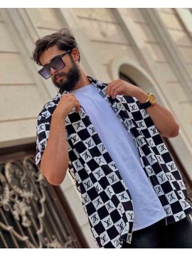 پیراهن هاوایی تمام نخ کد 1191